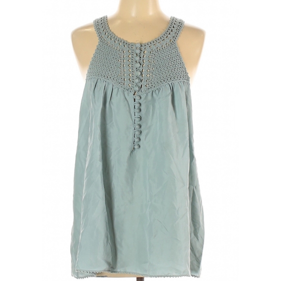 BBCGMAXAZRIA Sleeveless Silk Top - Picture 1 of 2